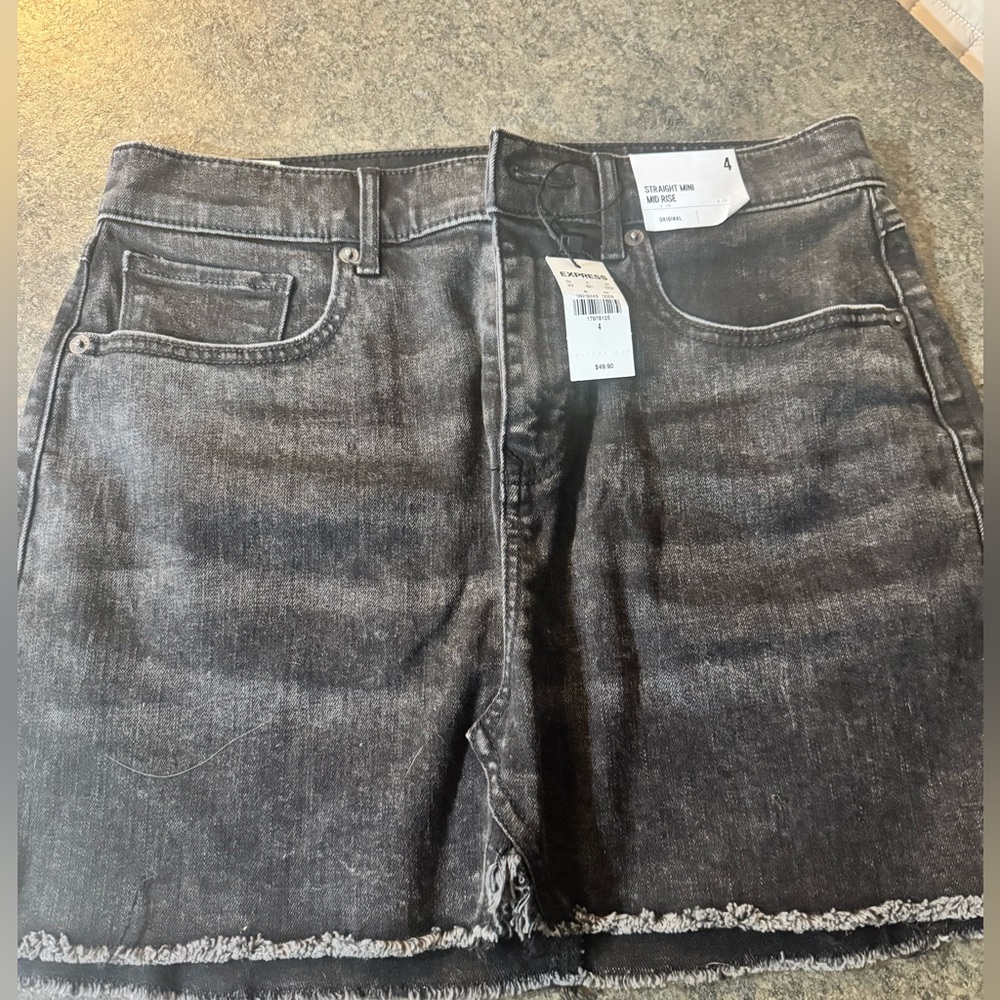 Express mid rise mini skirt